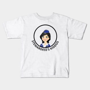 Flight attendant Kids T-Shirt